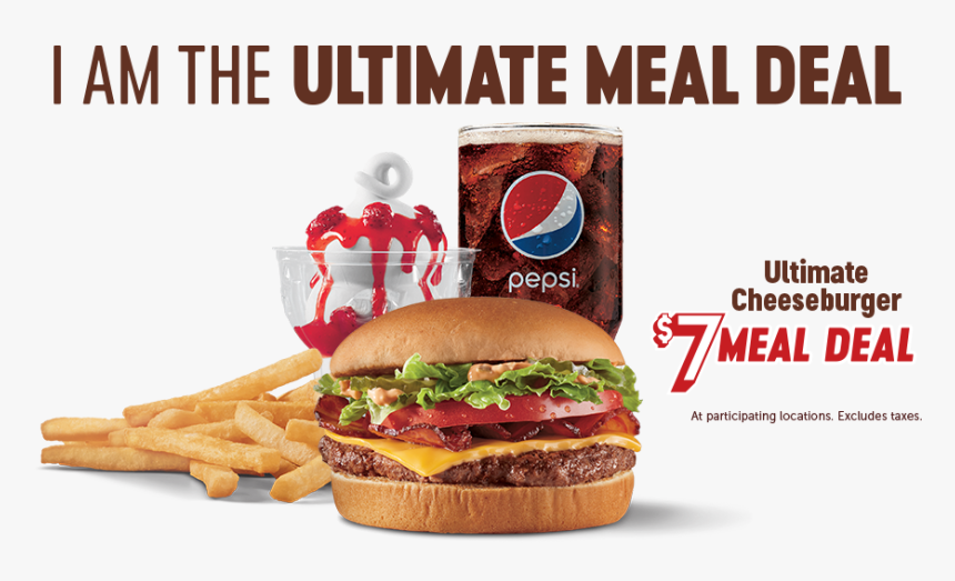 $7 Meal Deal Ultimate Cheeseburger - Dairy Queen Dutch Village, HD Png Download, Free Download