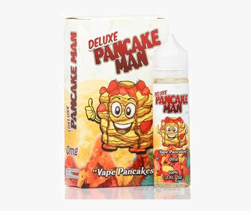 Pancake Man E Liquid Eliquid Nz New Zealand"s Vape - Vape Breakfast Classics Deluxe Pancake Man, HD Png Download, Free Download
