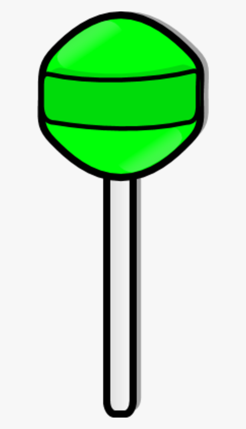 Lollipop Vector Clip Art - Green Lollipop Clipart, HD Png Download, Free Download