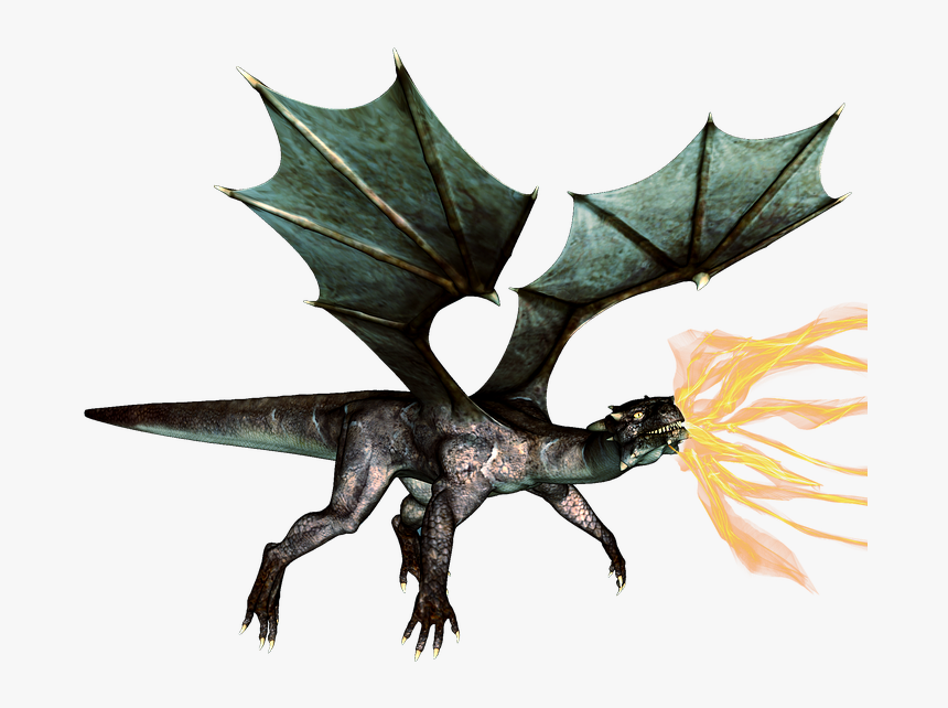 Fantasy Dragon Png Hd - Naga Api Png, Transparent Png, Free Download