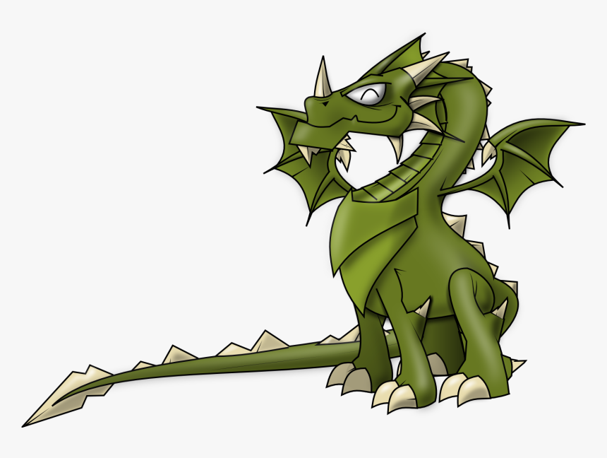 Fantasy Dragon Png Transparent - Cartoon Dragon Transparent Background, Png Download, Free Download