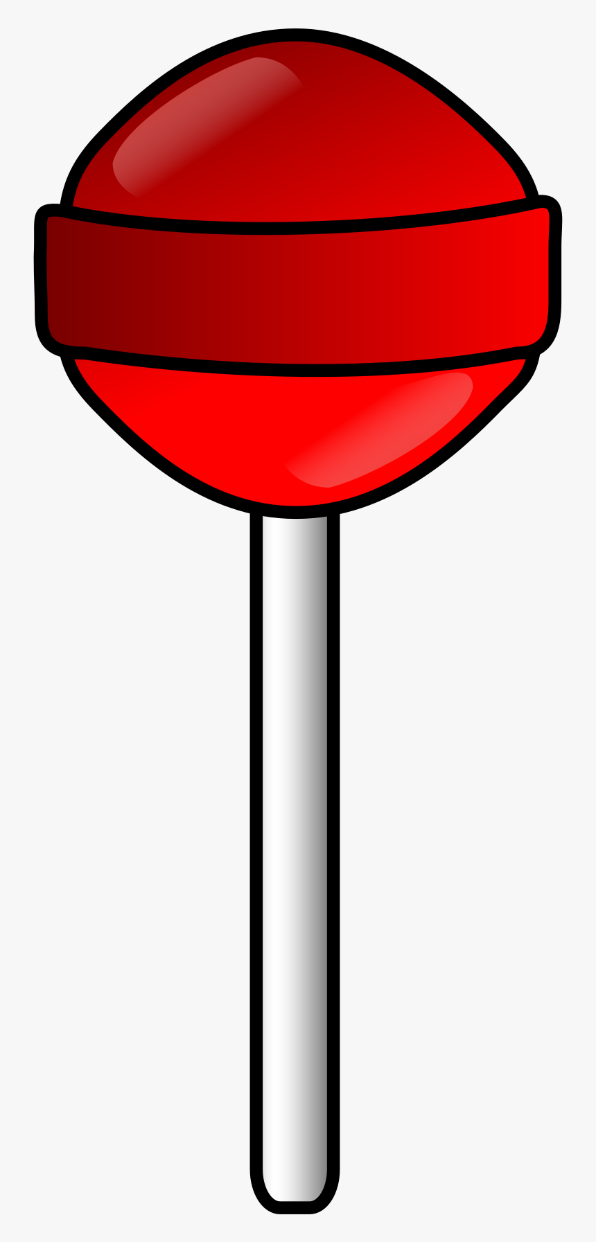 Red Lollipop Clip Arts - Lutscher Clipart, HD Png Download, Free Download