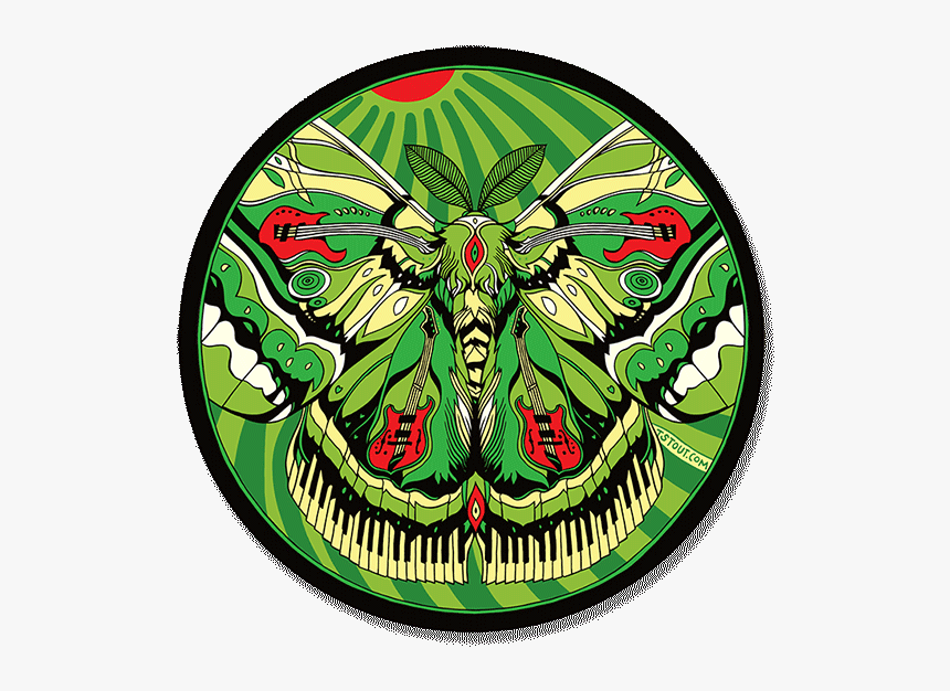 Green Moth - Circle, HD Png Download, Free Download