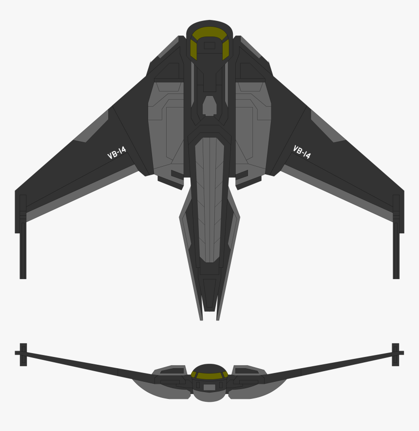 Halo 1 Stealth Plane, HD Png Download, Free Download