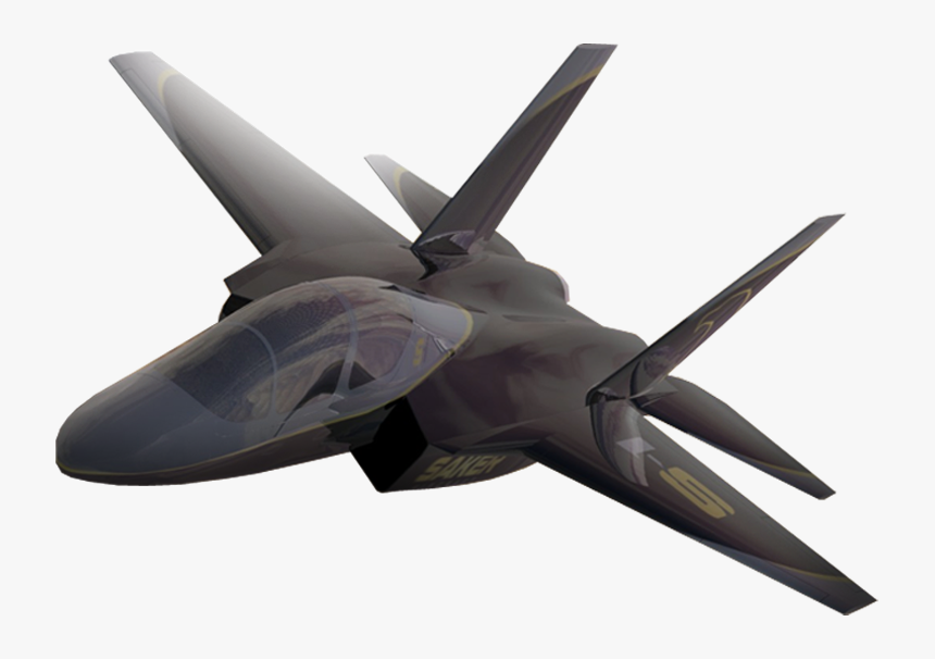 Stealth-aircraft - Saker S 1, HD Png Download, Free Download