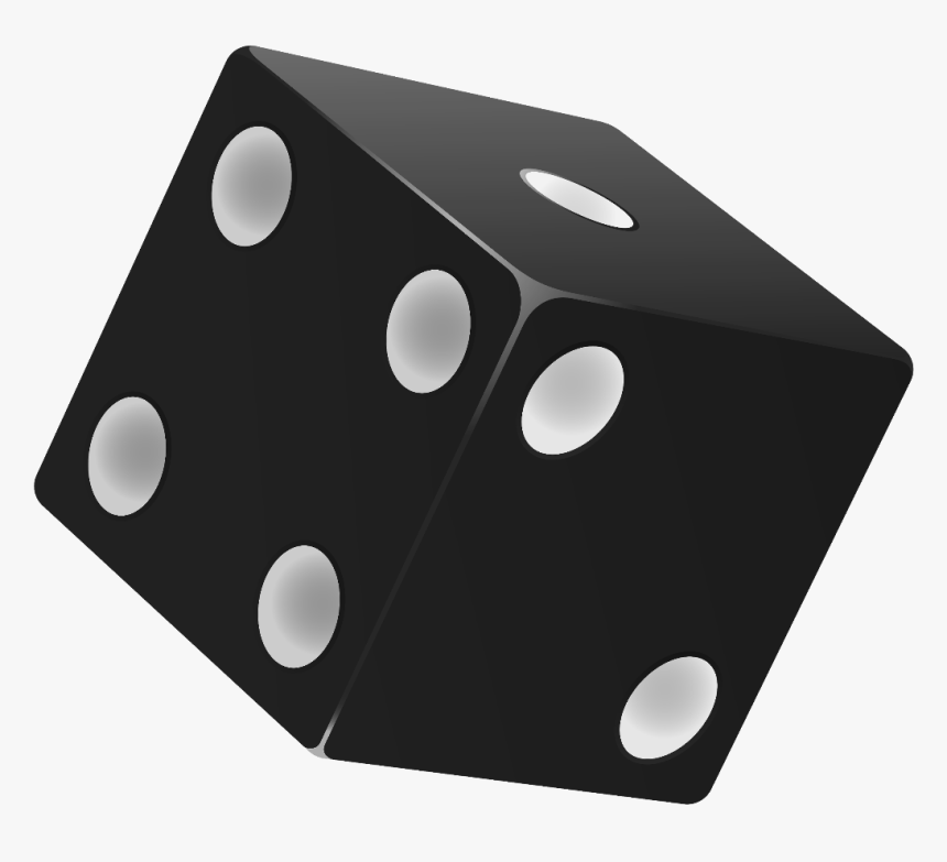 #black #dice #gambling #gamble #casino - Transparent Black Dice Png, Png Download, Free Download