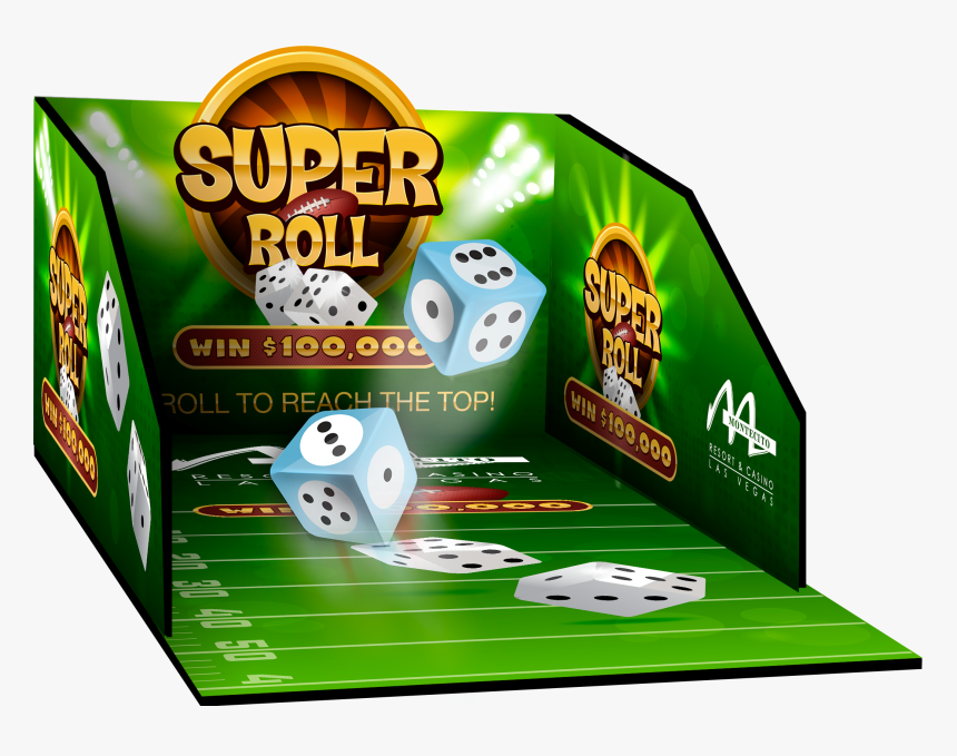 Dice Roll Box Super Roll - Poker, HD Png Download, Free Download