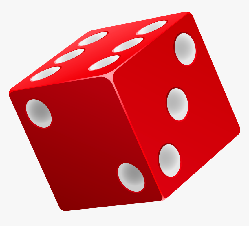 Clip Art Red Dice Png - Transparent Background Dice Png, Png Download, Free Download