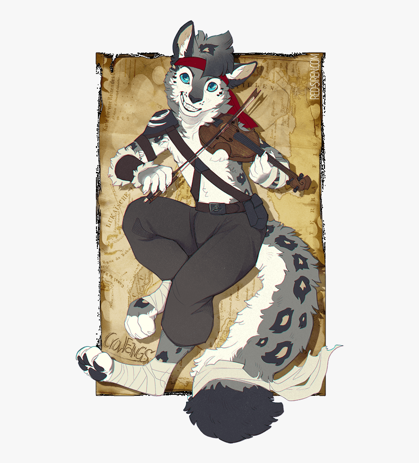 Commission Odin - Pirate Furry Drawings, HD Png Download, Free Download