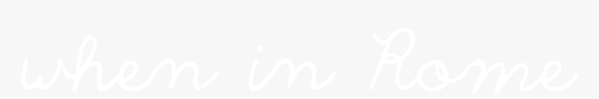 When In Rome - Johns Hopkins Logo White, HD Png Download, Free Download