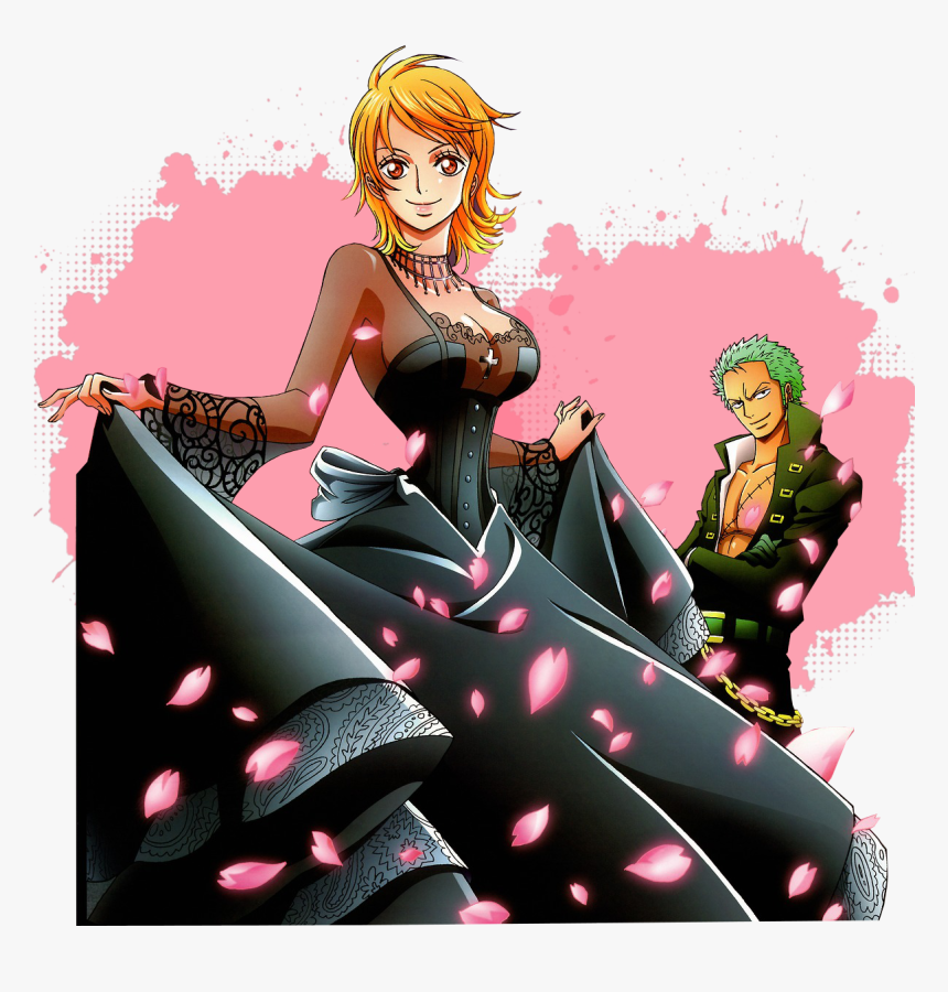 - Zoro X Nami , Png Download - Nami One Piece, Transparent Png, Free Download