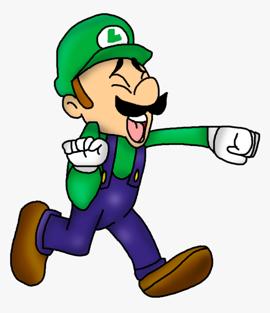 Weegee Luigi Png - Super Smash Bros., Transparent Png, Free Download