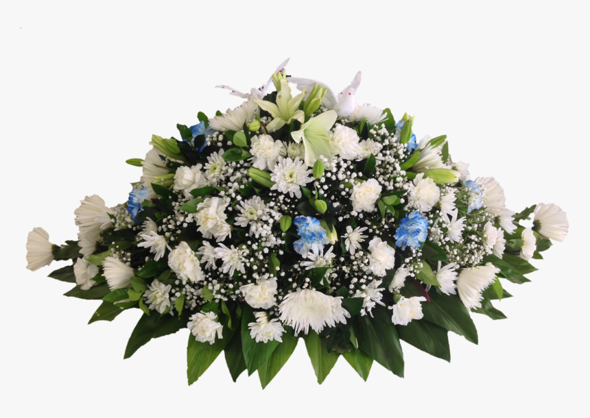 Casket Flower Bouquet Png, Transparent Png, Free Download