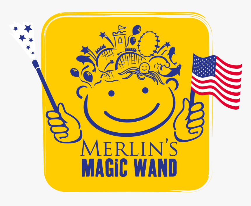 Merlin"s Magic Wand Logo - Merlin's Magic Wand, HD Png Download, Free Download