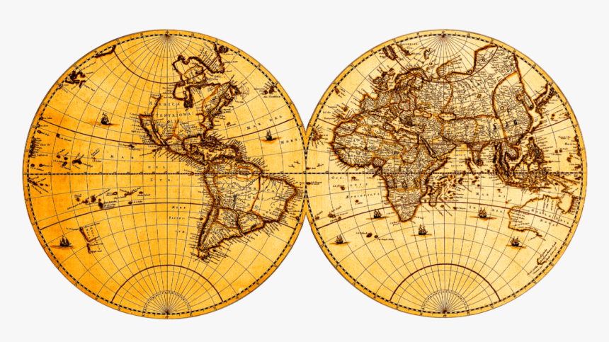 Old Map Of Europe, Png V - Atlas Novus Joan Blaeu, Transparent Png, Free Download