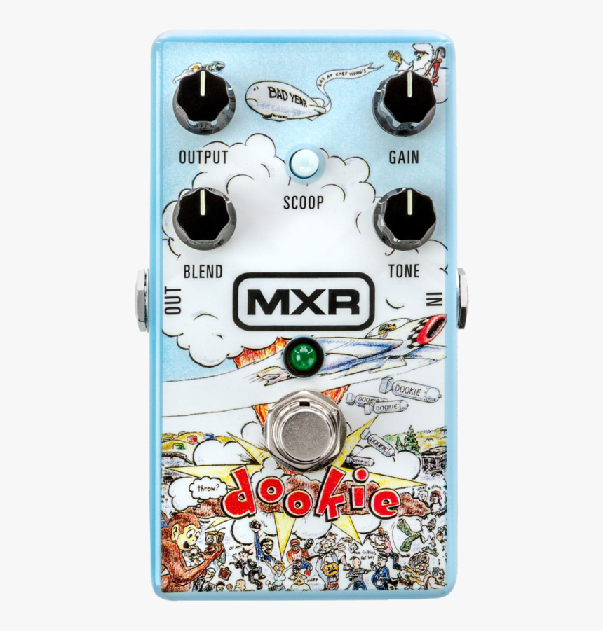 Mxr Dd25 Green Day Dookie Drive V2 Overdrive - Mxr Dookie Drive, HD Png Download, Free Download