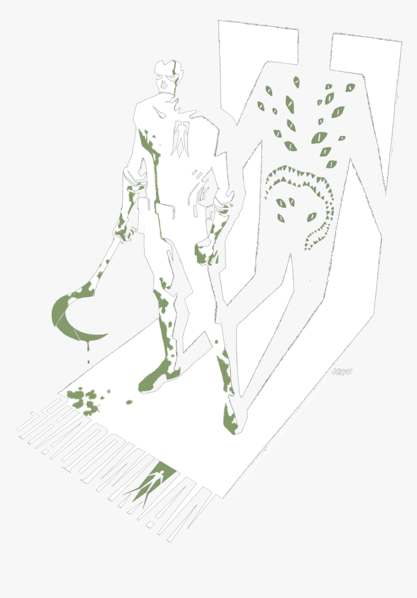 Shadowman Grim Shadow Baby Bodysuit , Png Download - Shadowman Valiant Comics, Transparent Png, Free Download