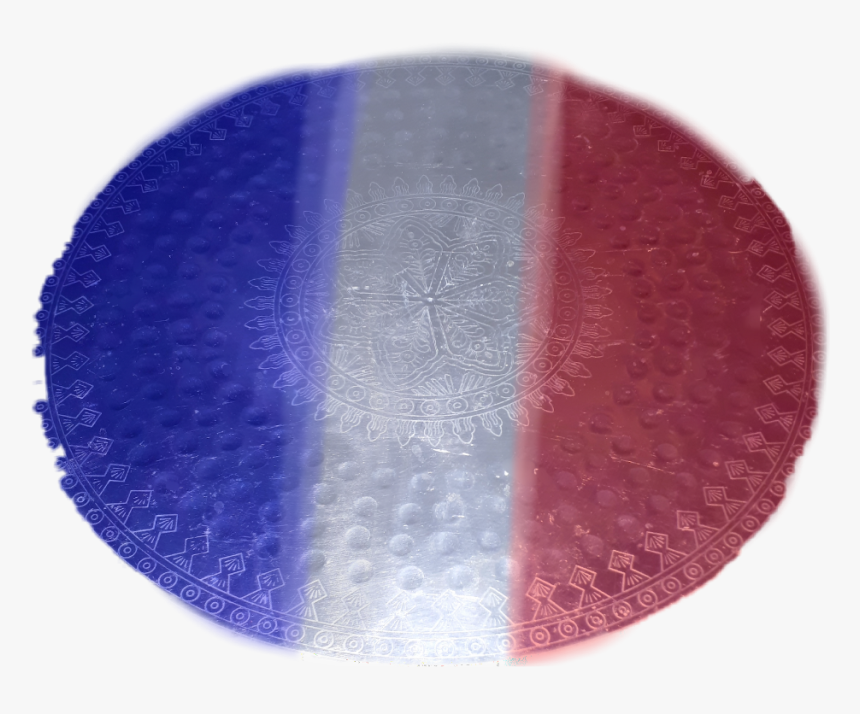 @viltsumari France Flag Plate - Circle, HD Png Download, Free Download