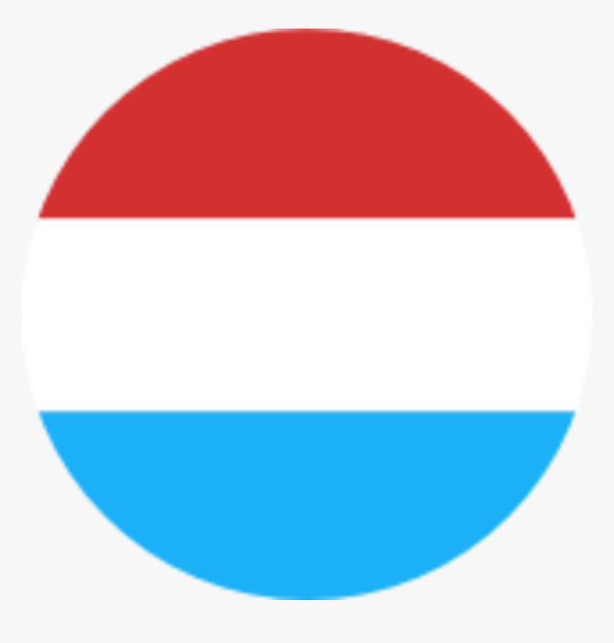 Luxembourg Flag Circle Clipart , Png Download - Luxembourg Flag Circle, Transparent Png, Free Download