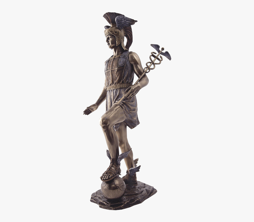 Bronze Hermes Statue - Hermes Statue, HD Png Download, Free Download