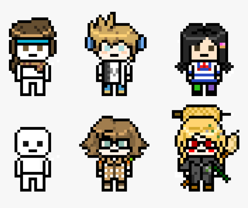 Danganronpa Pixel Sprite Base, HD Png Download, Free Download