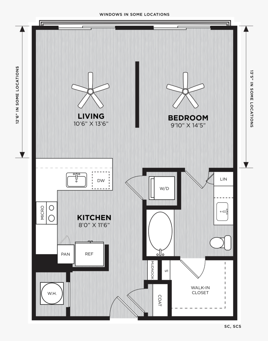 Minilmalist - Minimalist Kitchen Floor Plan, HD Png Download, Free Download