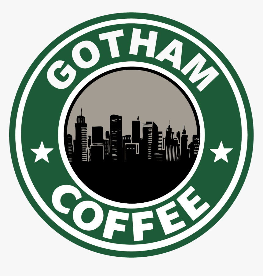 Gotham Coffee Coaster 2887 1 P - Starbucks, HD Png Download, Free Download