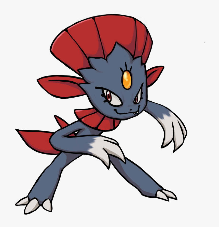 Weavile - Cartoon, HD Png Download, Free Download