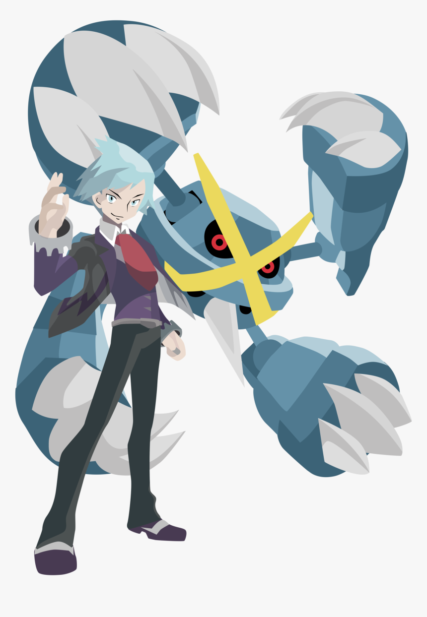 Art Id - - Metagross With Trainer, HD Png Download, Free Download