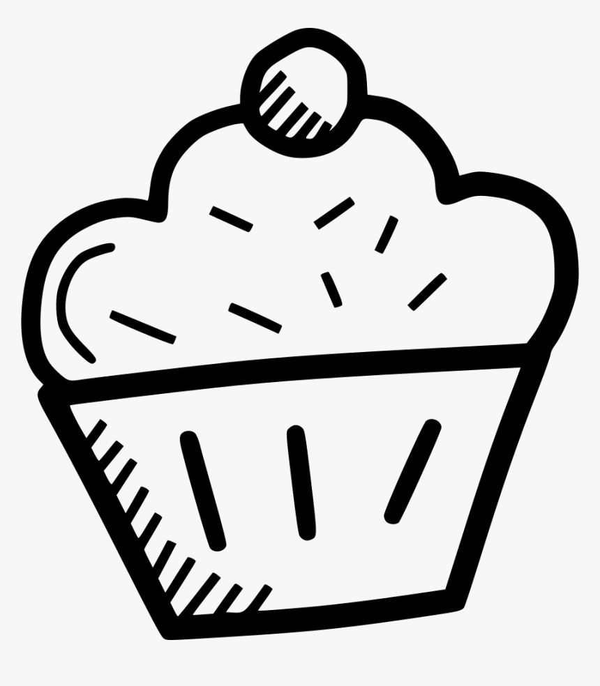 Muffin Cup Cake Dessert Sweet Pudding - Dessert, HD Png Download, Free Download