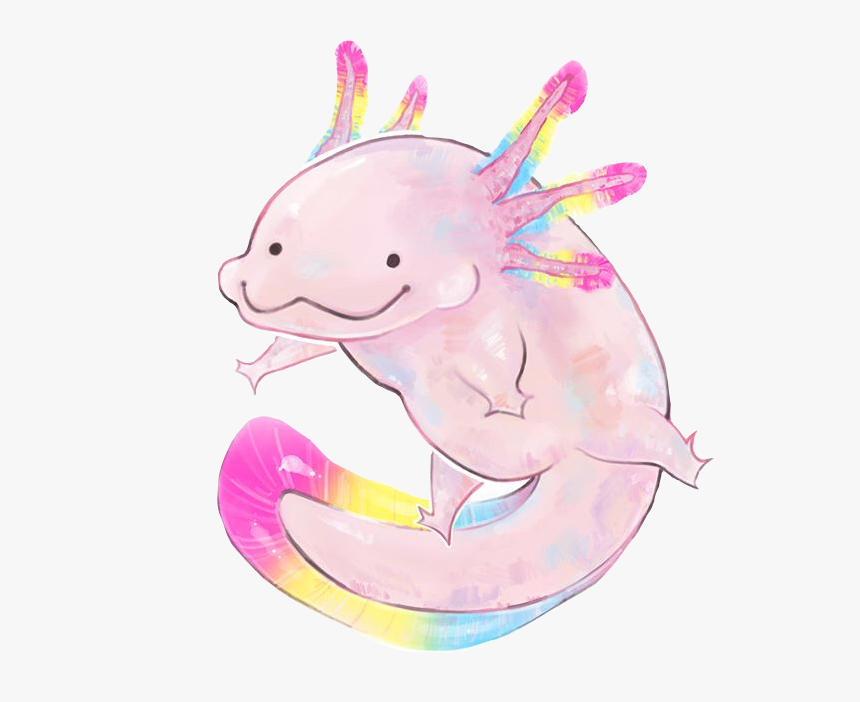 Pan Pansexual Panpride Lgbtq Lgbtqpride Pansexualpride - Pan Axolotl, HD Png Download, Free Download