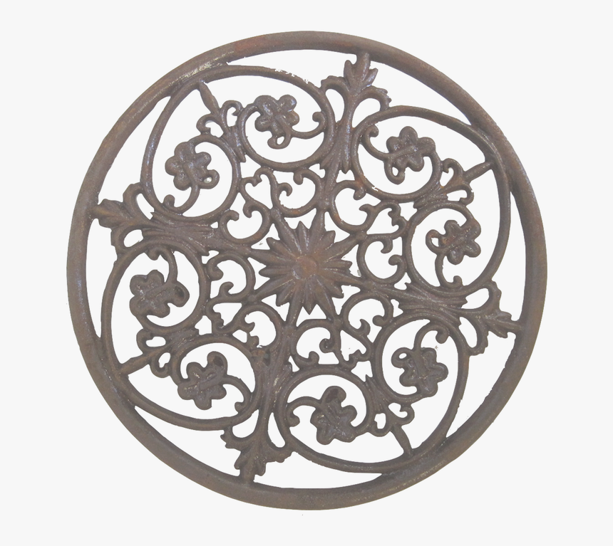 Floral Wall Decor Png Pic - Circle, Transparent Png, Free Download