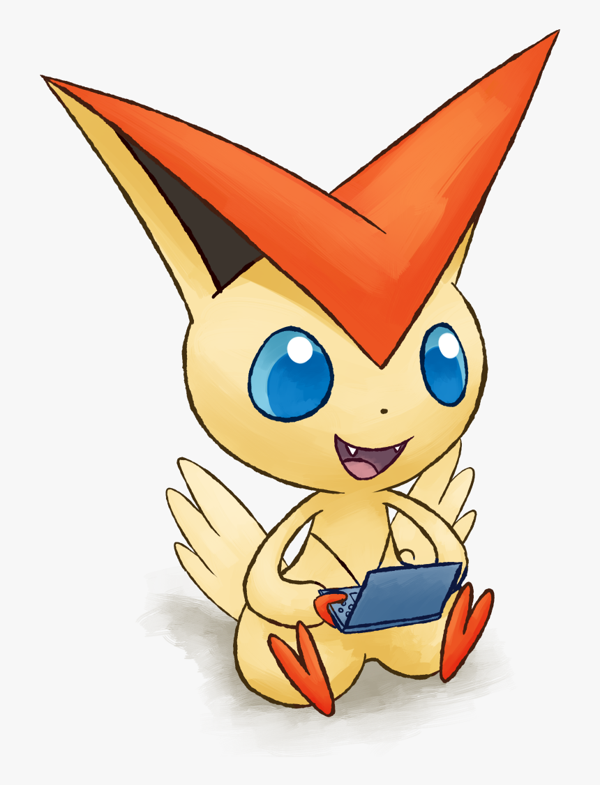 View Victini , - Cartoon, HD Png Download, Free Download