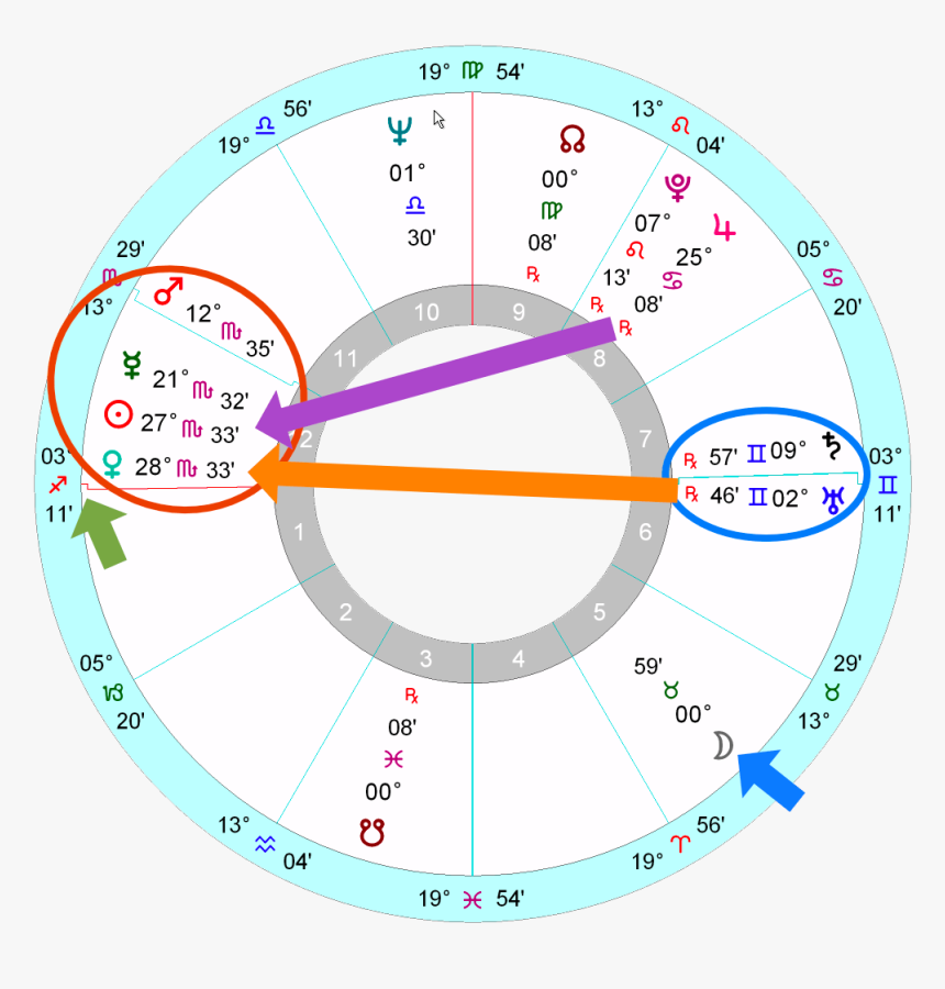 Joe Biden"s Horoscope - Tom Ackerley Natal Chart, HD Png Download, Free Download