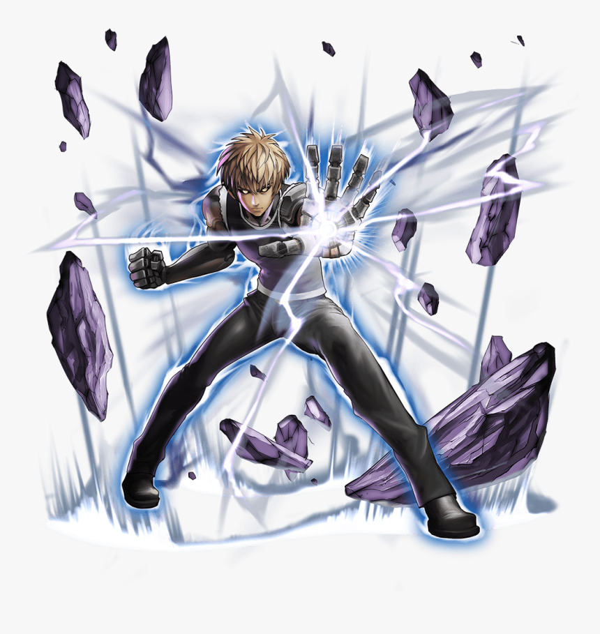 Genos Full Art - One Punch Man Grand Summoners, HD Png Download, Free Download