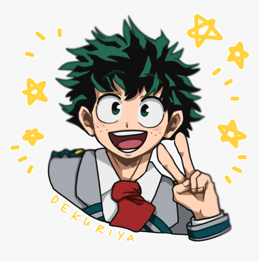 Bnha Peace Sign - Midoriya Peace Sign, HD Png Download, Free Download