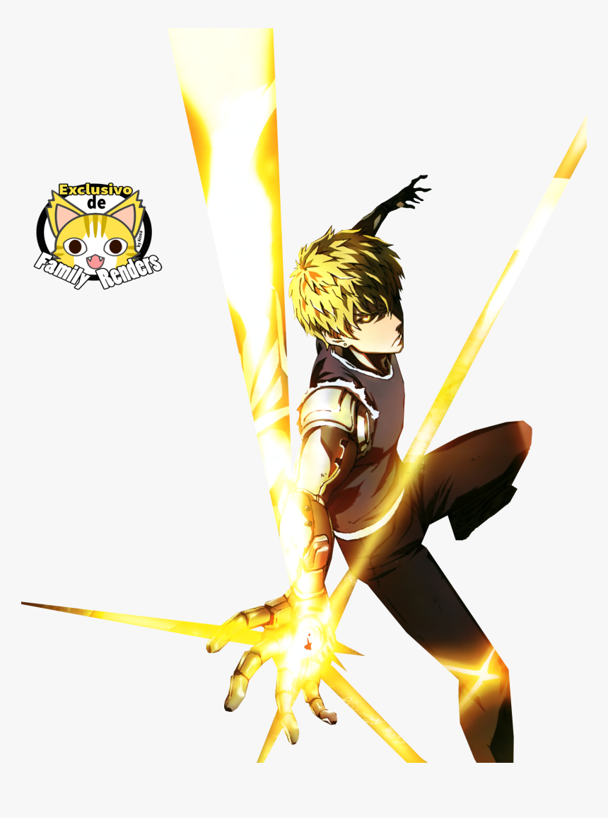 Render Genos One Punch Man - One Punch Man Genos Render, HD Png Download, Free Download