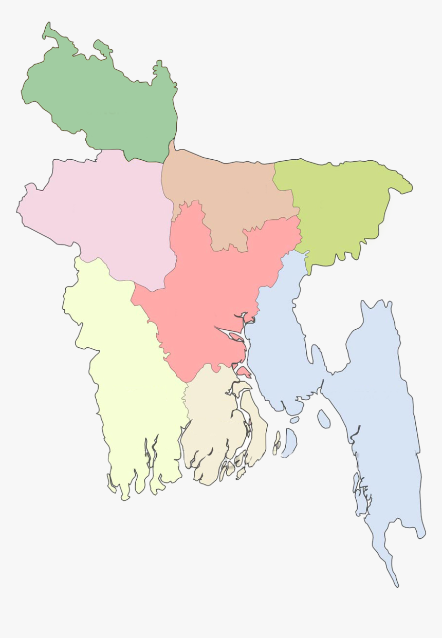 Bangladesh Map Black, HD Png Download, Free Download