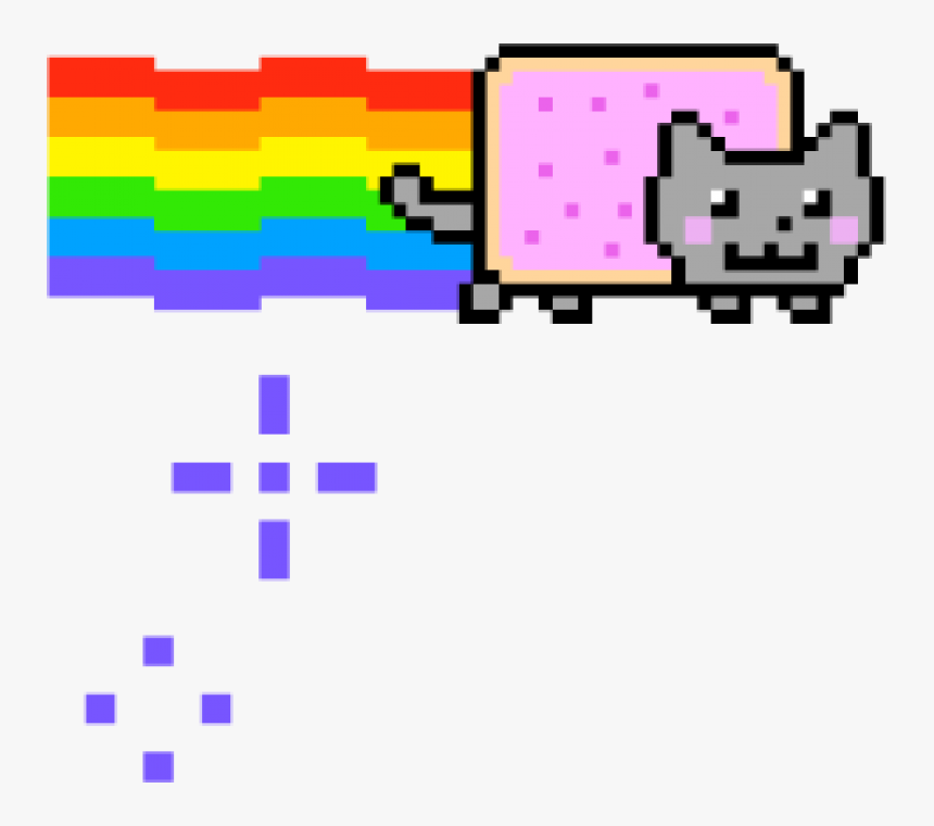 oof #nyancat #roblox #rainbow # Meme #freetoedit - Nyan Cat Oof Gif, HD Png  Download , Transparent Png Image