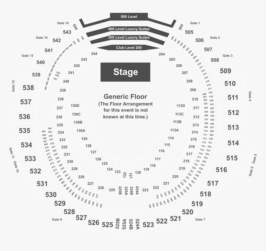 Hella Mega Tour Toronto Seating, HD Png Download, Free Download