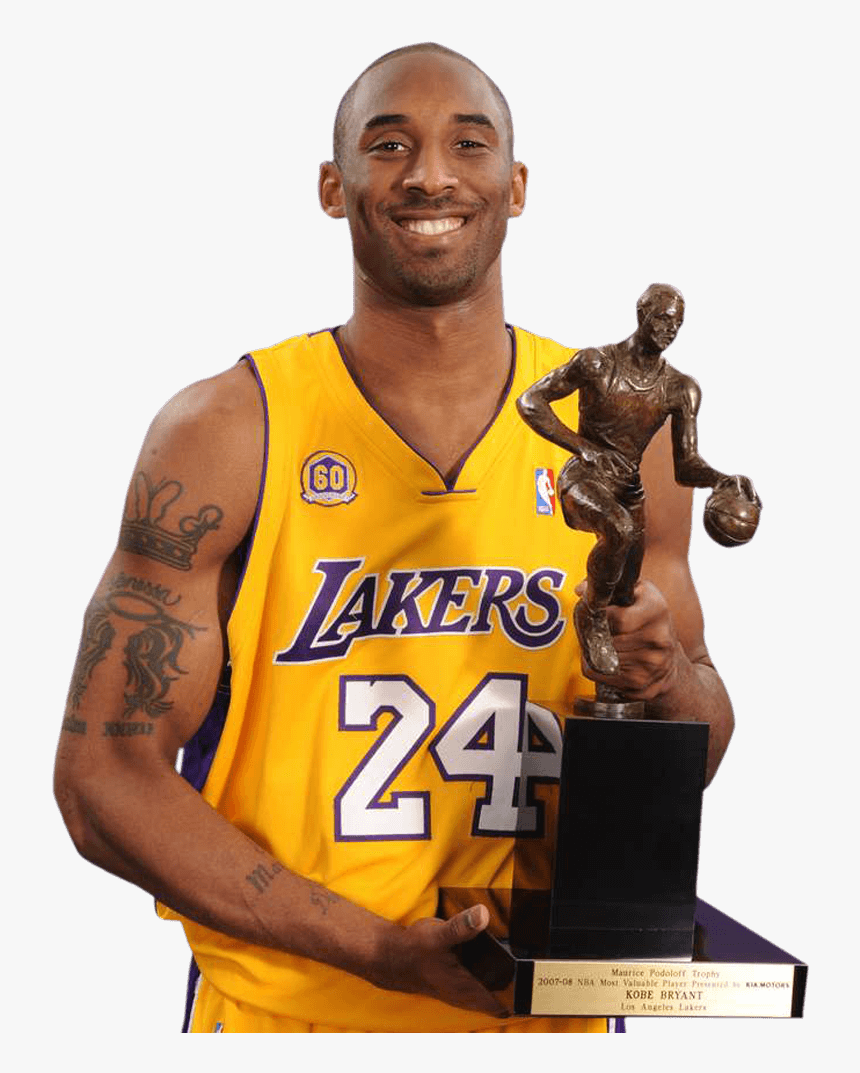 Kobe Bryant No Background , Png Download - Kobe Bryant Mvp, Transparent Png, Free Download