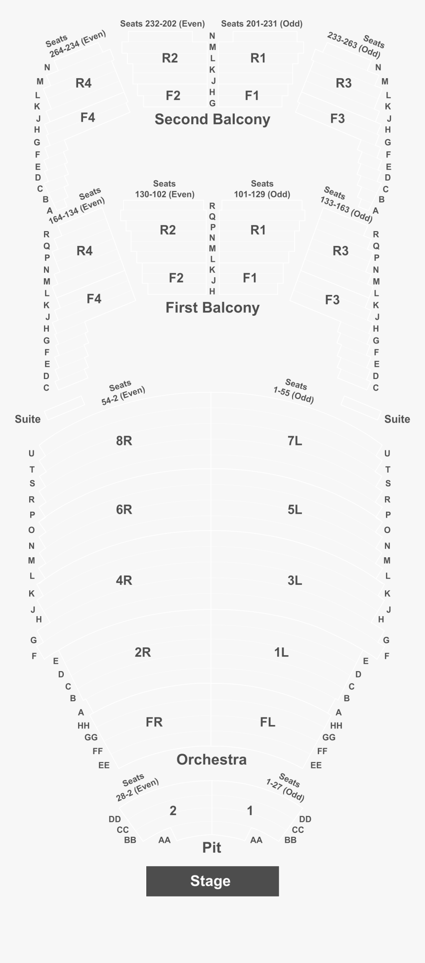 First Ontario Concert Hall Seating Or8r, HD Png Download, Free Download