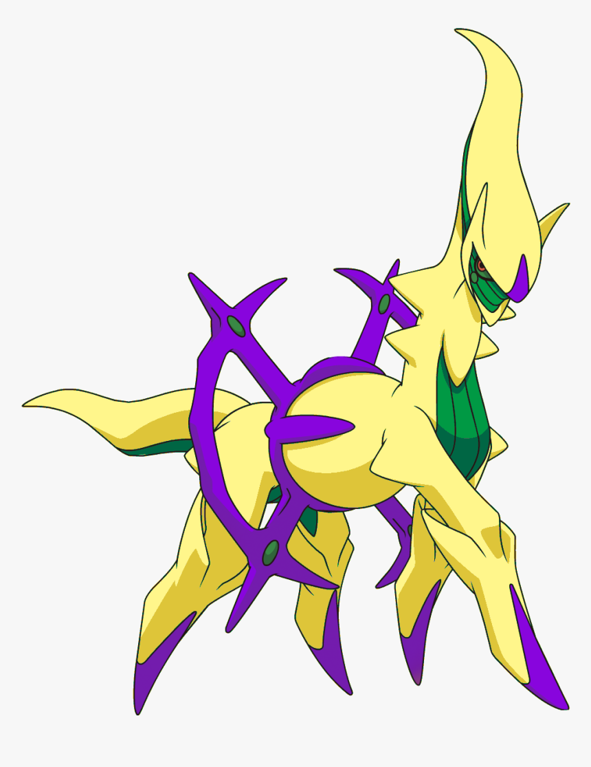 Arceus Draco Dp Shiny - Pokemon Arceus, HD Png Download, Free Download