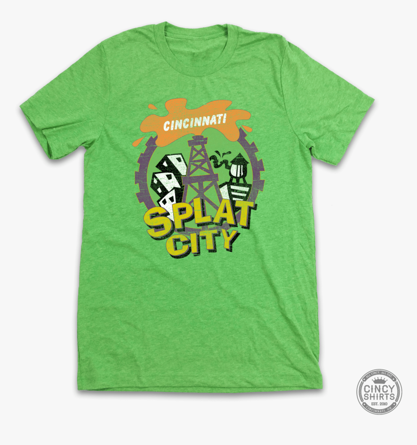 Cincinnati Splat City - Cincy Shirts, HD Png Download, Free Download