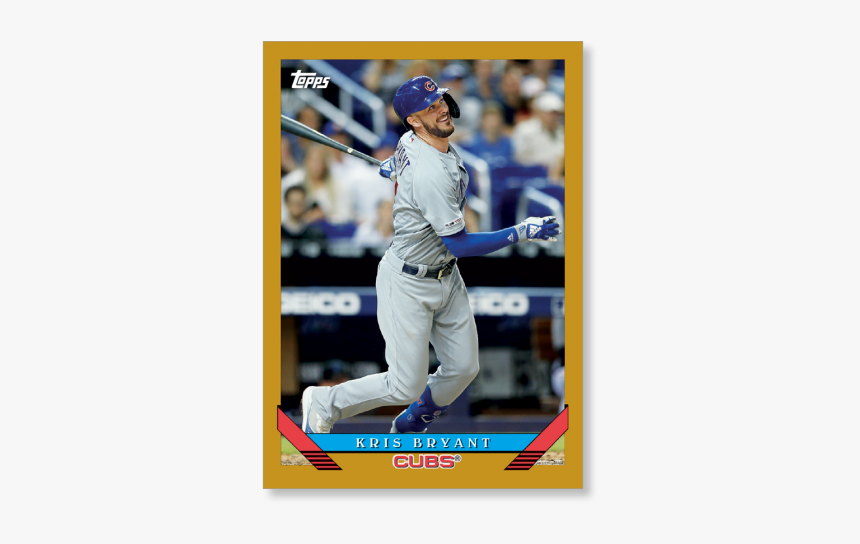 Kris Bryant 2019 Archives Baseball 1958 Topps Image - Baseball Player, HD Png Download, Free Download