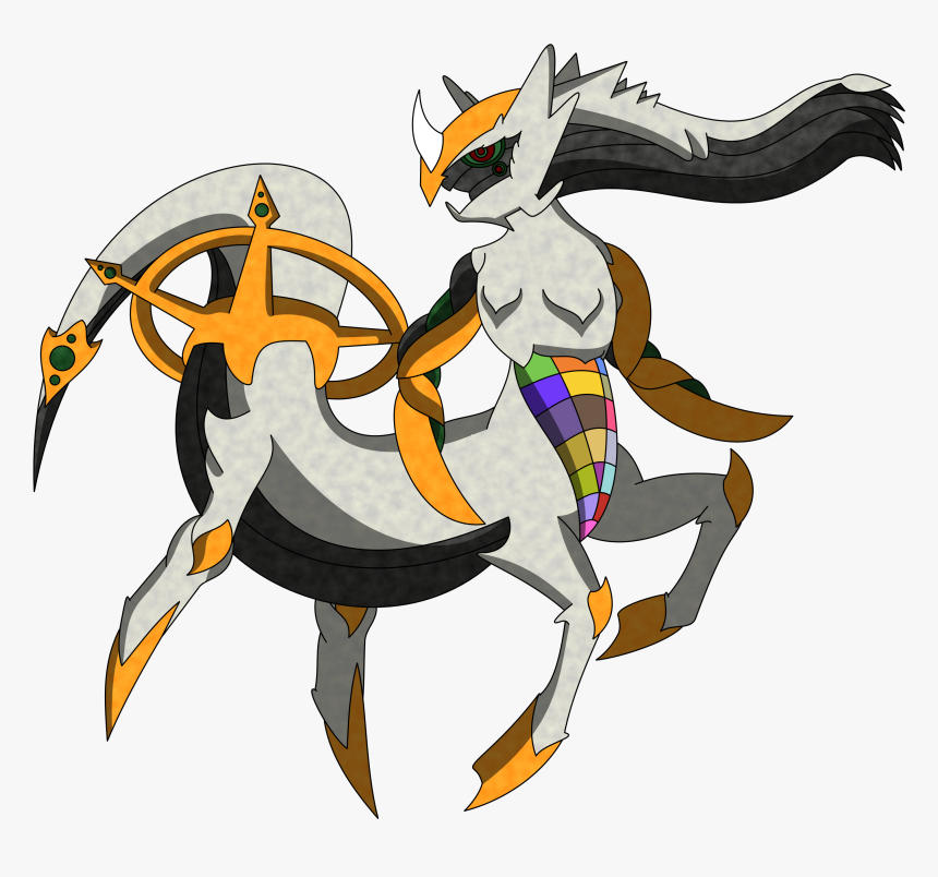 Arceus Alpha Form , Png Download - Cartoon, Transparent Png, Free Download