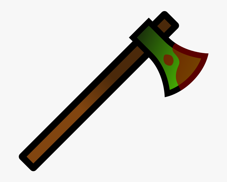 Loot Melee Woodaxe Bloody - Surviv Io Weapons Png, Transparent Png, Free Download