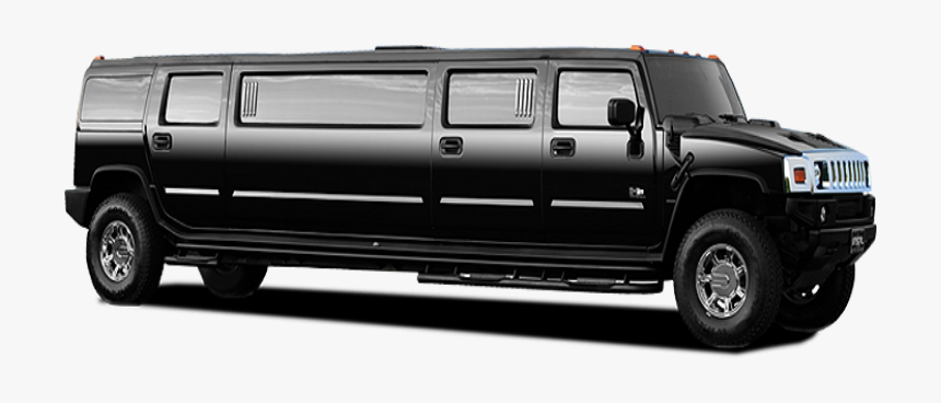 14 Passenger Stretch Hummer - Hummer Limousine Black, HD Png Download, Free Download