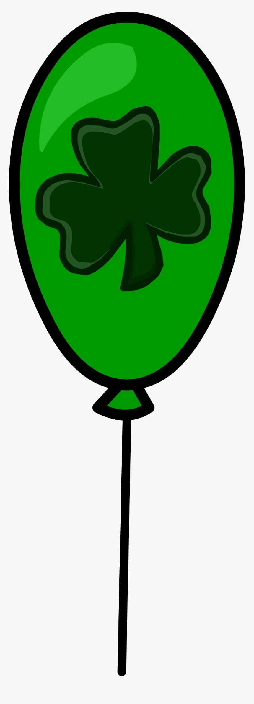 Club Penguin Rewritten Wiki - Clover Balloon Clipart, HD Png Download, Free Download