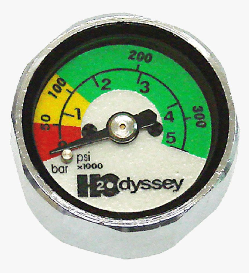 Mini Psi/bar Button Gauge - Scuba Diver Gauge, HD Png Download, Free Download